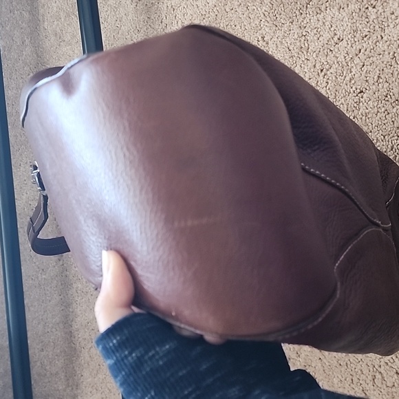 Brown Monsac Hobo Ergo Genuine Leather bag - Picture 8 of 8